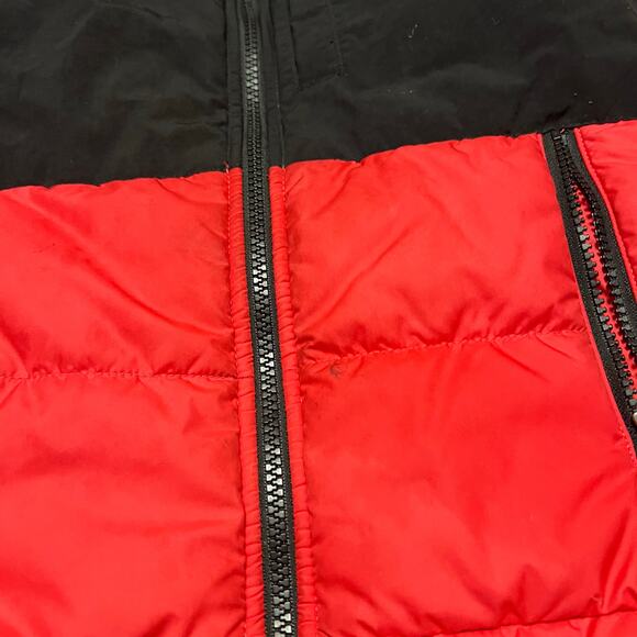North Face Jacket Youth Girls Small 7/8 Red Balanced Rock Insulated Outdoor - Picture 2 of 11